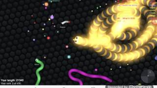 Slither.io Episode 13.          42 FRICKIN THOUSAND MASS WORLD RECORD GAMEPLAY LIKE A BOSS