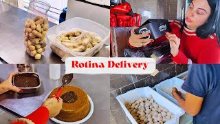 ROTINA DE UMA SALGADERIA DELIVERY | BOLOS, CONGELADOS, EMBALAGENS…