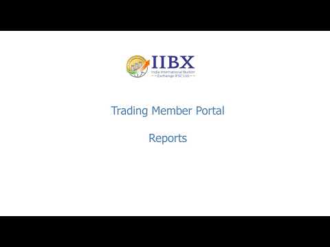 IIBX Trading Member Portal for Futures Trading