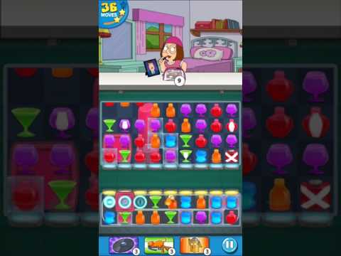 Family Guy - Another Freakin' Mobile Game : Level 52 - 3 stars! No Boosters!