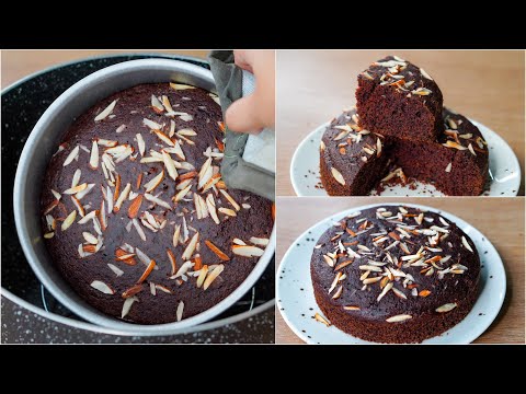 One Egg Chocolate Suji Cake Recipe | Suji Cake Without Oven | Semolina Cake Recipe