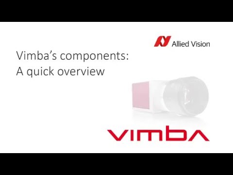 Guided Tour: Allied Vision Vimba SDK
