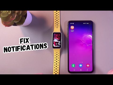 How to Fix Cannot Receive Notifications on HUAWEI Band 9