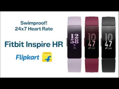 Fitbit Inspire HR - Fitness Tracker Flipkart 2019