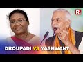 Presidential Election 2022 Mega Face Off Between Droupadi Murmu Yashwant Sinha MPs MLAs To Vote