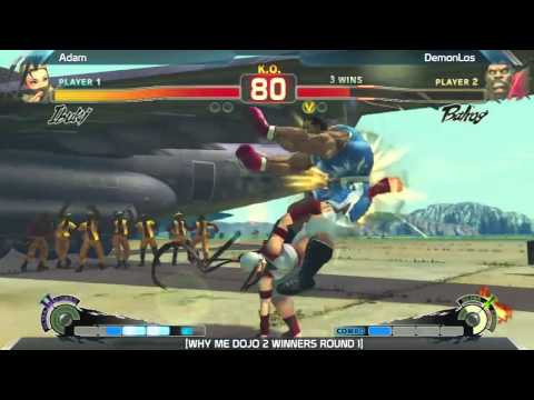 SSF4: DemonLos vs Adam - Why Me Dojo #2