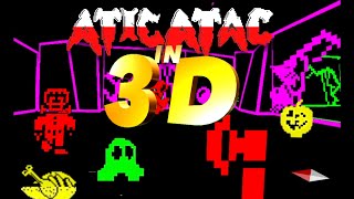 Tez-X Spectrum 1158 Atic Atac In 3D