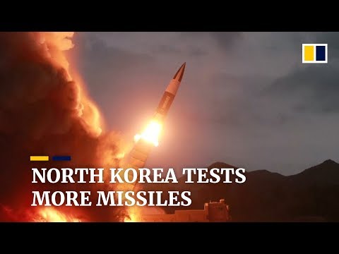 North Korea unleashes series of missile tests