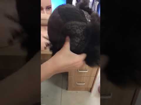 CASHOUT Afro Kinky Curly Lace Front Human Hair Wig