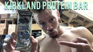 Cheaper and Better Than Quest | Kirkland Cookies and Cream Protein Bar REVIEW