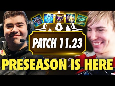 PRESEASON HAS ARRIVED! Reacting to New Changes with C9 Fudge | LS LoL PATCH NOTES 11.23 RUNDOWN