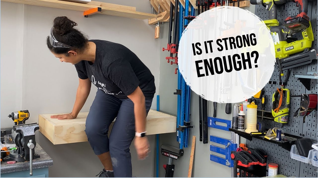 Easy DIY Floating Shelf  - Beginner-Friendly Tutorial | Anika's DIY Life