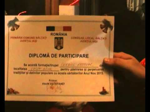 Cerbu din com Baltati sat V.Oilor - mandresteni 2014-2015 PART6