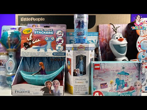 Disney Frozen Toy Collection Unboxing Review | Little People Elsa’s Enchanted Palace