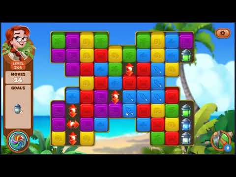 Lost Island Blast Adventure Level 344 - NO BOOSTERS 🏝️ | SKILLGAMING ✔️