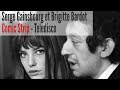 Serge Gainsbourg et Brigitte Bardot- Comic Strip(teledisco)