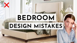 Common Bedroom Design Mistakes Everyone Makes