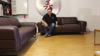W.SCHILLIG  montanaa 24250    Sofa N80  Leder Z87 54 espresso