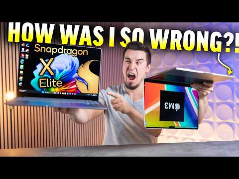 Fastest X Elite Laptop vs 15" MacBook Air: There's NO Way..