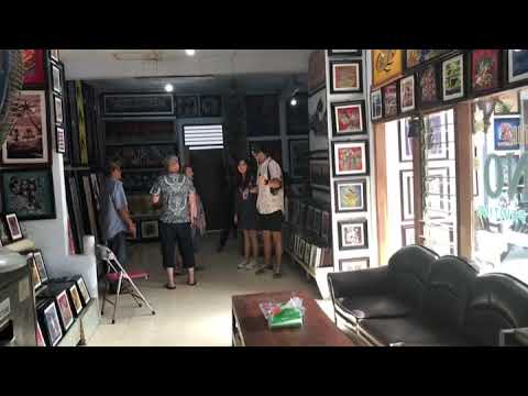 Stuart Collin and Keira  Shabira meet the guests