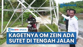 Bupati Om Zein Kaget Lihat Tiang SUTET Berdiri di Tengah Jalan! Minta PJT Bertindak: Aneh bin Ajaib