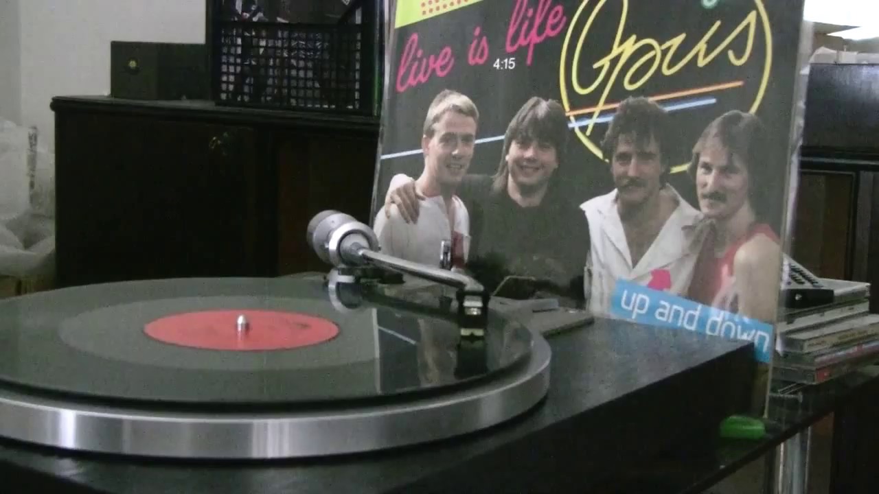 Opus - Live is Life , Vinyl Rip HQ