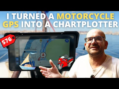 EP111 – $80 DIY Marine Plotter Made from a Motorcycle GPS. Waterproof and Sun-Resistant!