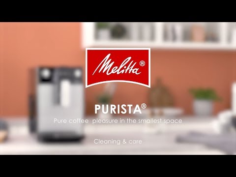Kavos aparatas Melitta F230-104 PURISTA automatinis, Juodos spalvos video