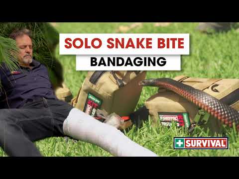 Solo Snake Bite Bandaging
