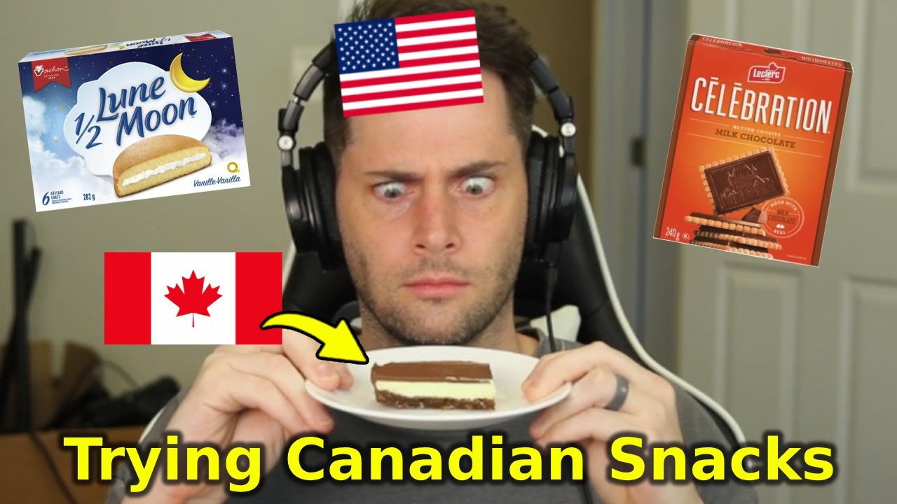 American Tries Canadian Snack Foods