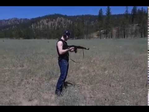 Bumpfiring an AK47 - WASR 10