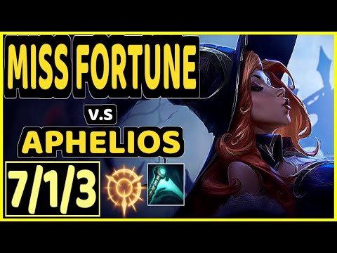 PRODIGY (MISS FORTUNE) vs APHELIOS - 7/1/3 KDA BOTTOM ADC GAMEPLAY - BR Ranked GRANDMASTER