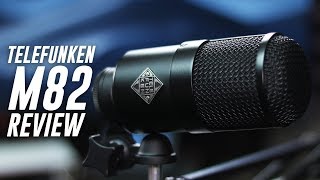 Video thumbnail for Telefunken M82 Broadcast Dynamic Mic Review / Test by Podcastage