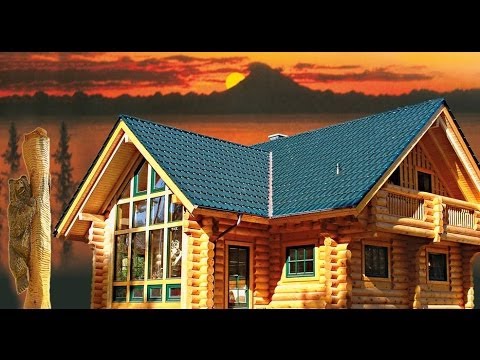 Blockhaus-Aufbau Ontario - natürlich von LéonWood®