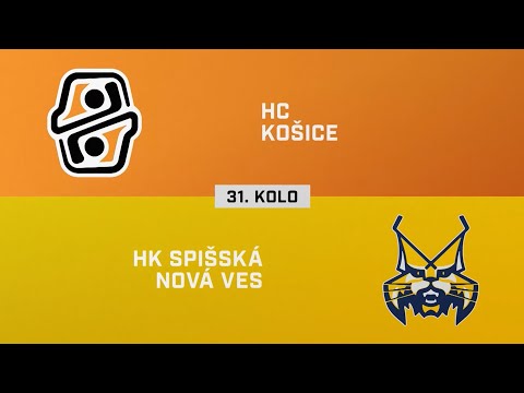 31. kolo: HC Košice – HK Spišská Nová Ves 4:5 pp (HIGHLIGHTY)