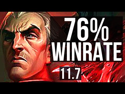 SWAIN & Yuumi vs VEL'KOZ & Galio (ADC) | 76% winrate, Legendary, 18/6/19 | EUW Diamond | v11.7