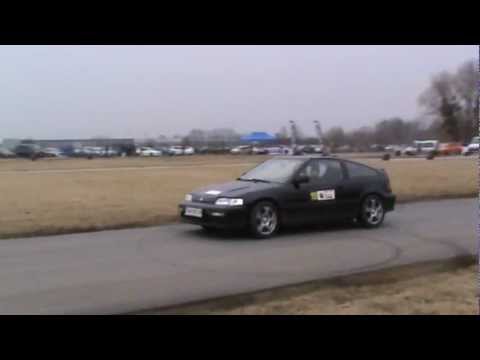 Wrocławska Liga Time Attack 2012 - II runda - Andrzej '' Jacques '' Smyczek - Honda CRX