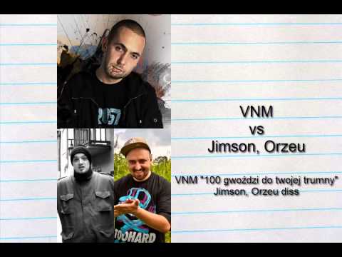 VNM - "100 gwoździ do twojej trumny" - Jimson, Orzeu diss