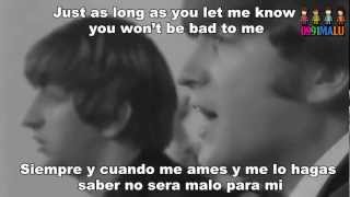 Bad To Me-The Beatles(subtitulado en ingles y español)[with lyrics]