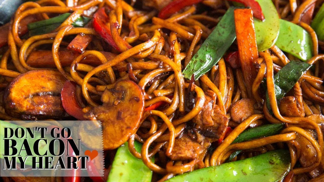 Delicious & Easy Chicken Noodle Stir Fry