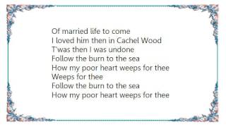 Isobel Campbell - Cachel Wood Lyrics
