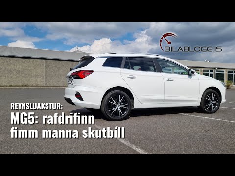 2022 MG5 í reynsluakstri hjá Bílablogg.is