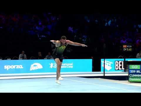 CUNNINGHAM Dominick (IRL)_2023 Artistic Worlds, Antwerp (BEL)_Qualifications_Floor Exercise