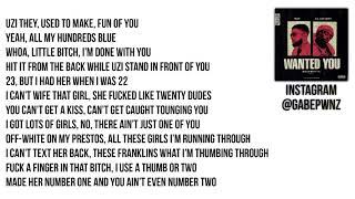 NAV &amp; Lil Uzi Vert - Wanted You (Lyrics)