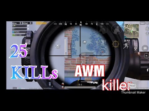 Best AWM KILLs IN PUBG MOBILE/@CE TIER/AWM+GROZA=LOBBY/COBRA❤️