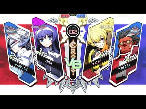 Shikomi BBTAG - Doriavis Vs. RNGG - BlazBlue: Cross Tag Battle Winners Finals