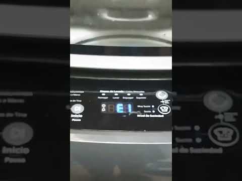 Whirlpool washing machine error E1 F3