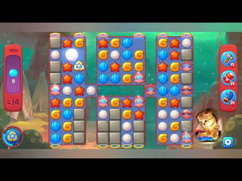 Fishdom 2022, no Boosters,  1091  level  -  прохождение без бустеров,  1091  уровень.