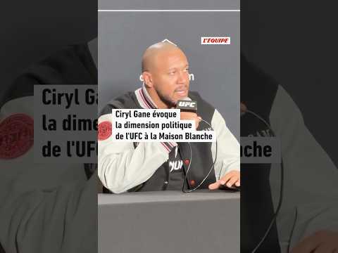 🇫🇷🇺🇸 Ciryl Gane a évoqué la dimension politique de son combat face à Alex Pereira #usa #mma