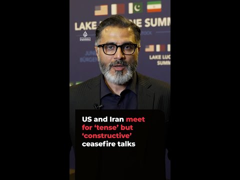 US and Iran meet for ‘tense’ but ‘constructive’ ceasefire talks
